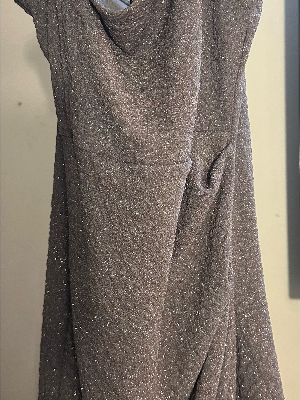 Windsor Sparkling Taupe Prom Dress